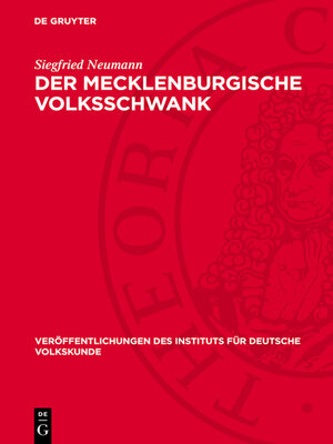 cover image of Der Mecklenburgische Volksschwank